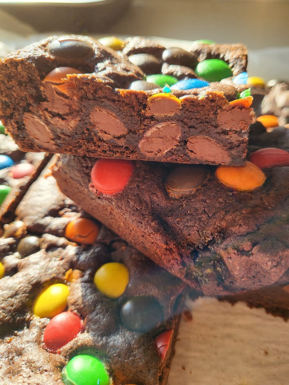 M&M Brownie Bars  Rooties Patisserie