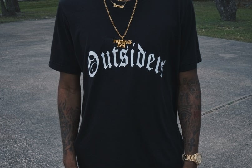 Image of Rebel Outsiders "Black" Shirt 