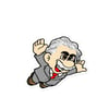 Super Einstein Sticker