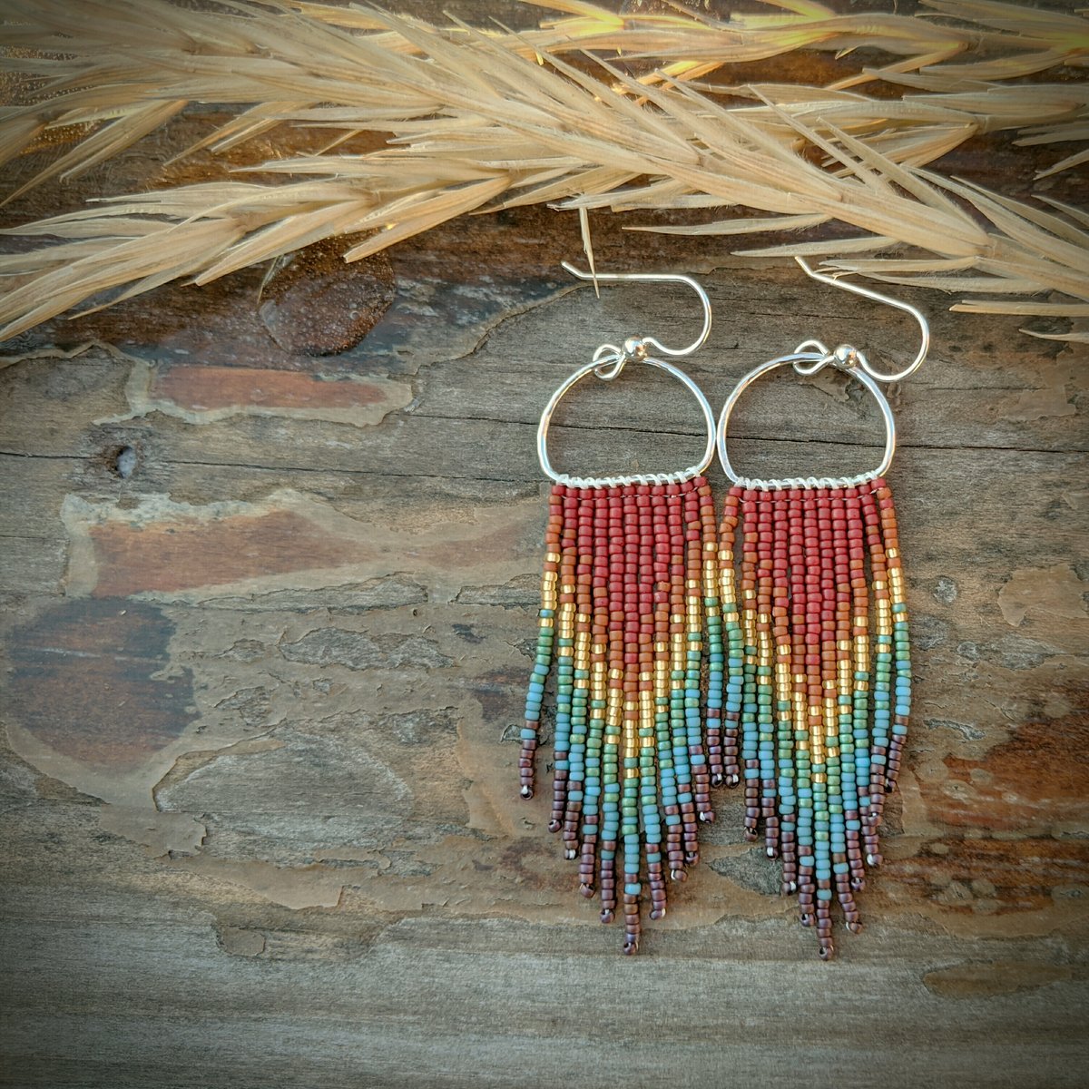 Image of Rainbow Jellyfish Earrings