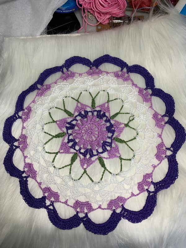 Image of Spring doily