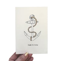 Image 1 of Anchor Outline Card