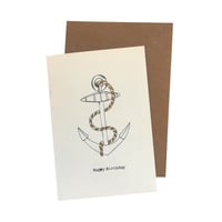 Image 2 of Anchor Outline Card