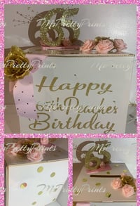 Image 2 of Flower Box/Birthday Gift Box - Designer Inspired