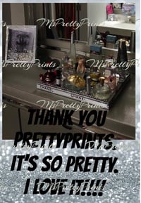 Image 3 of Vanity Tray - Designer Inspired 