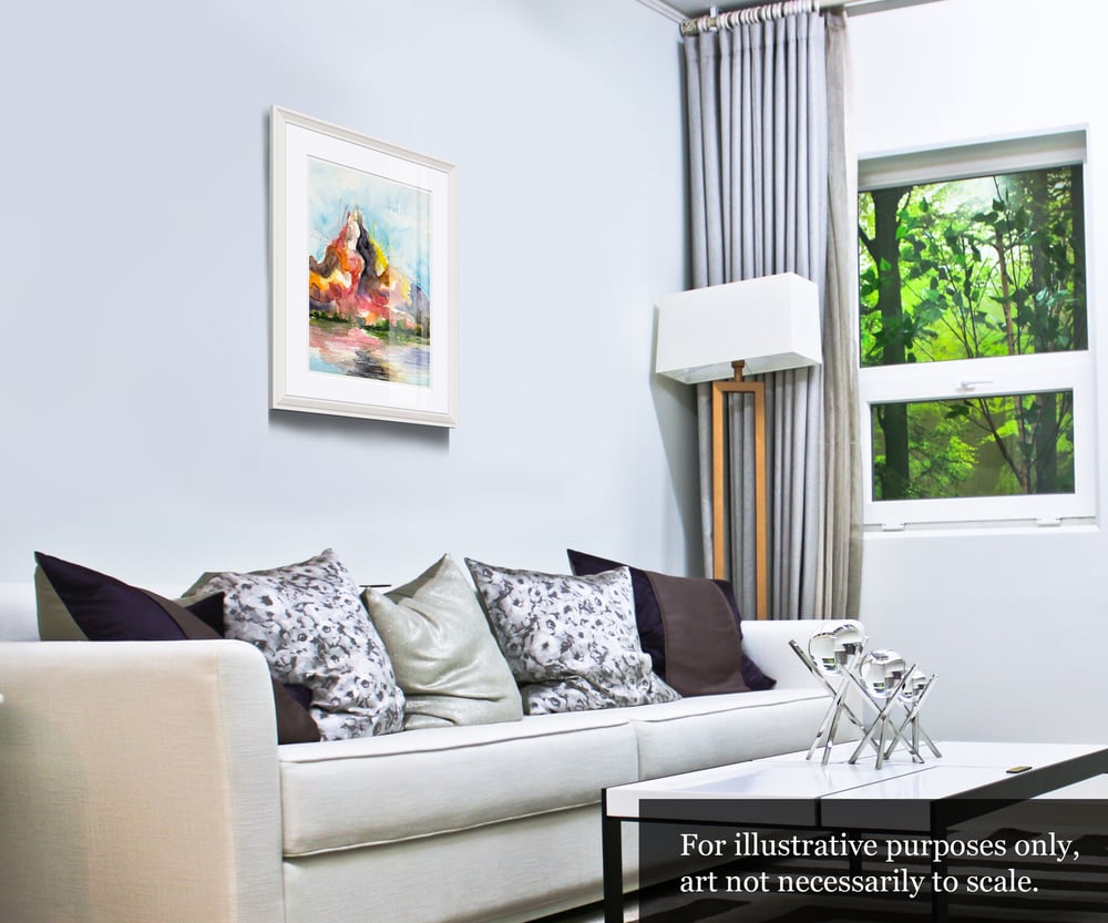 Image of The Mountains Were Peaceful that Day... Pt. 1 ||FRAMED||