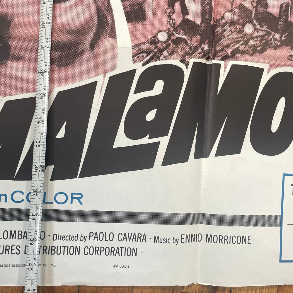 Poster: Malamondo Original 1964 Italian BEAT Documentary Movie Poster Numbered 64/345