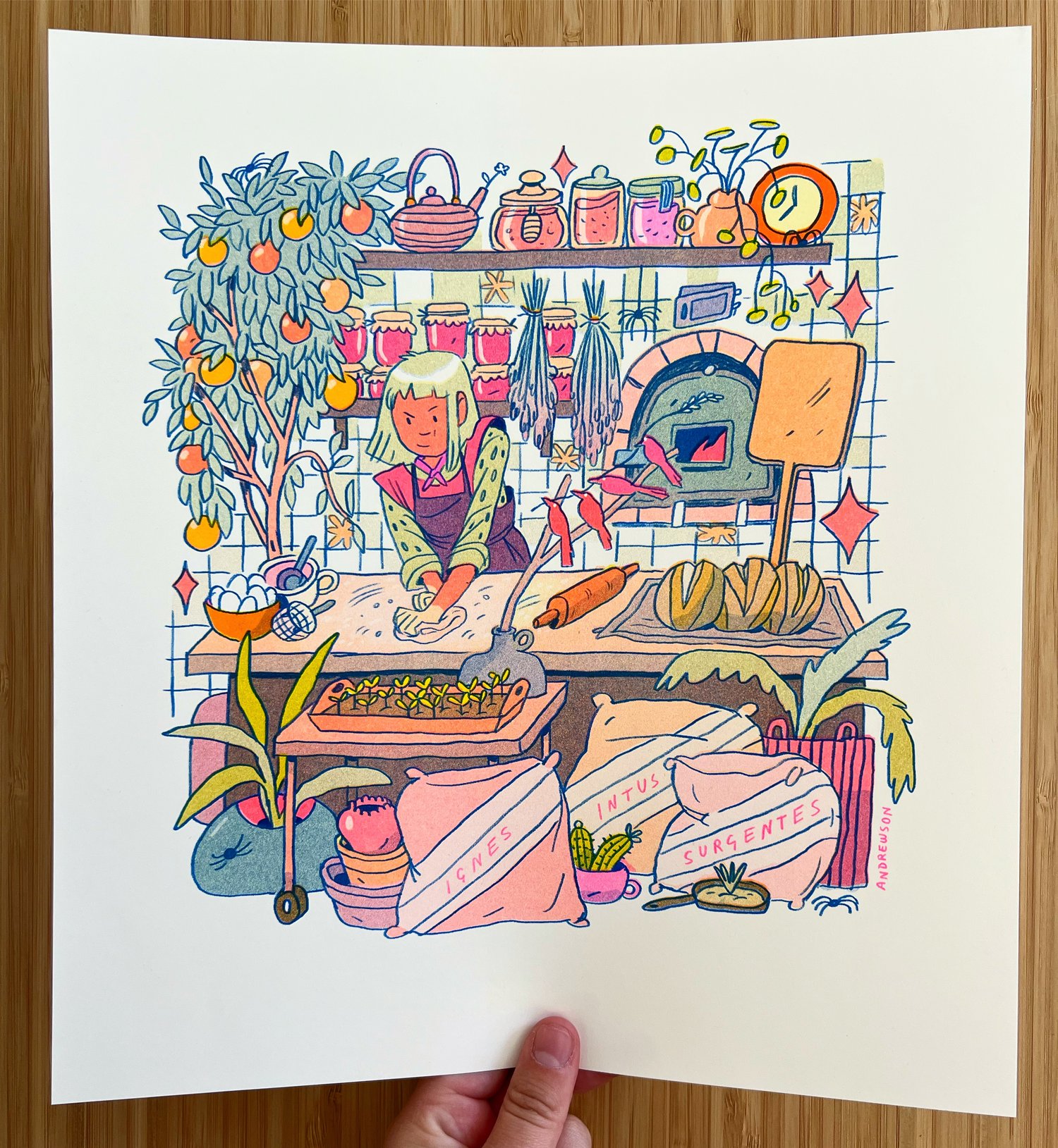 The Baker - Large Version