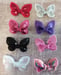 Image of Sequin Butterfly Hairclips - 8 color choices 