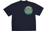 Kanye West Jesus Is King Jamaica Seal T-shirt Navy