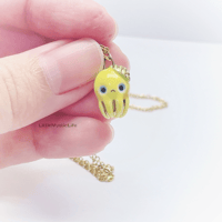 Image 2 of Lemon octopus necklace