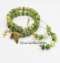 Image 1 of Green & Gold Africa Set.