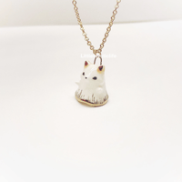 Image 4 of Fox ghost necklace