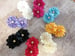 Image of Diamond double bow hairclips -8 color choices 