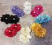 Image of Diamond double bow hairclips -8 color choices 