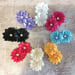 Image of Diamond double bow hairclips -8 color choices 