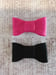 Image of 2 inch felt bow hairclip - 2 color choices 