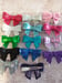 Image of 2 Inch Sequin bow hairclips- 14 color choices