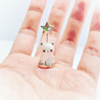 Image 3 of Star bear ghost figurine