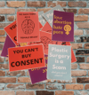 Mixed Lot of Feminist Stickers