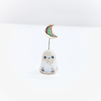 Image 4 of Moon ghost figurine