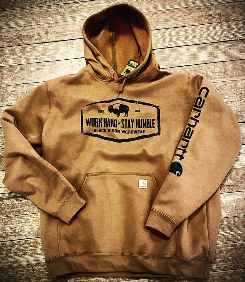 Image of Black Bison Workwear Carhartt - HUMBLE - Hoodie