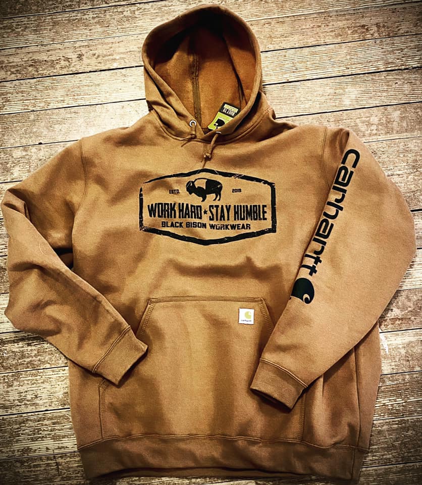 Image of Black Bison Workwear Carhartt - HUMBLE - Hoodie 