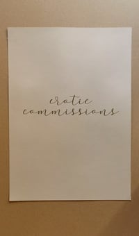 Erotic Commissions