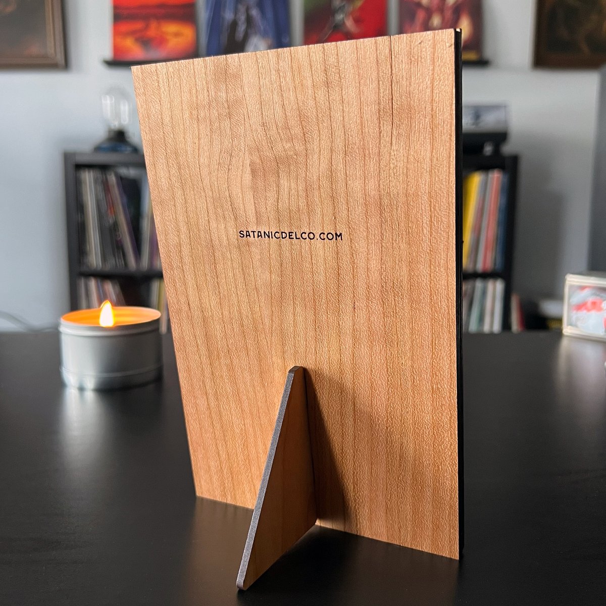 Greetings From Hell - Wooden Frame