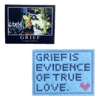 Image 3 of Grief is evidence of true love. (arielwolfebaldwin collab)