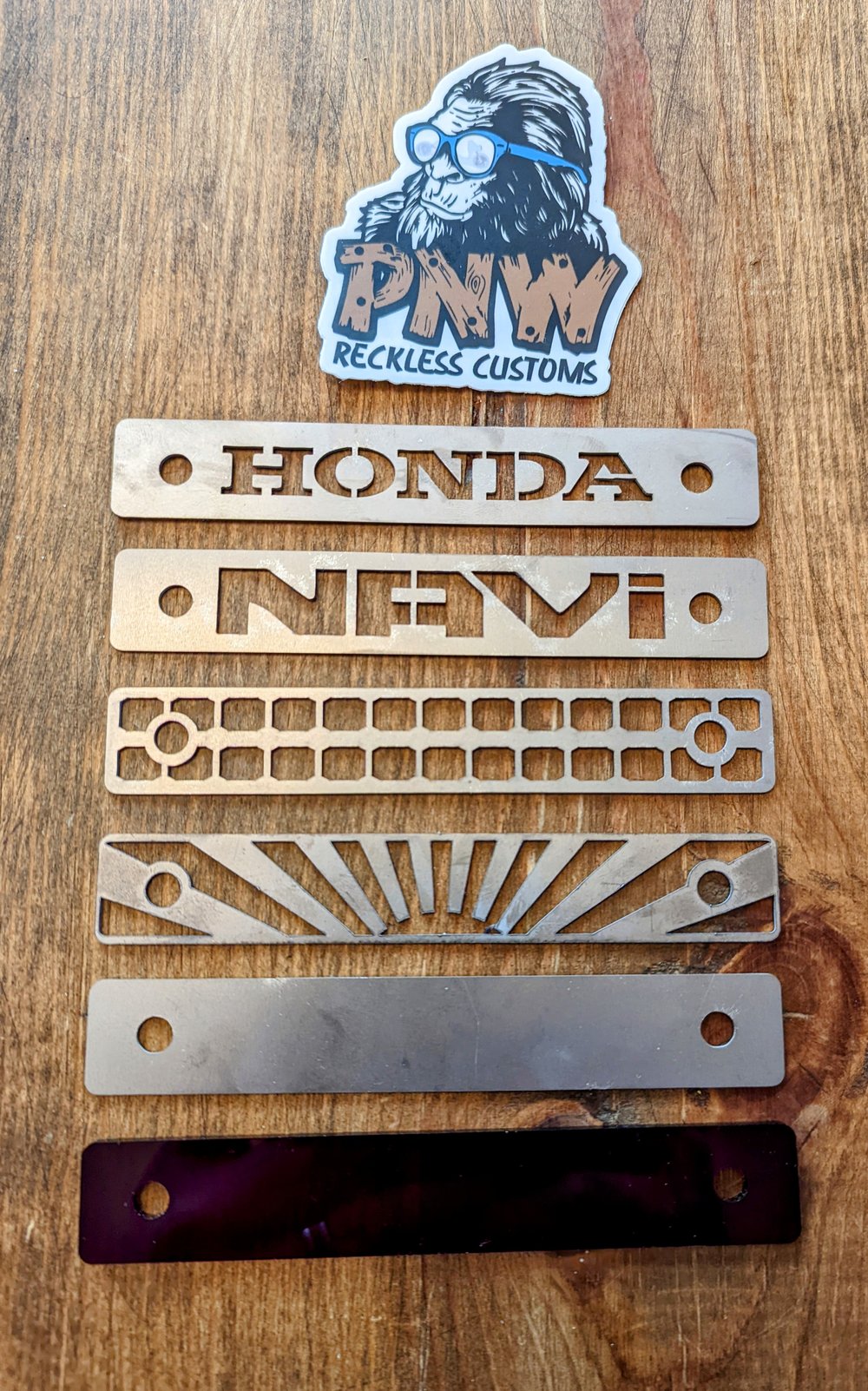 Honda NAVi 110 Bling Plate