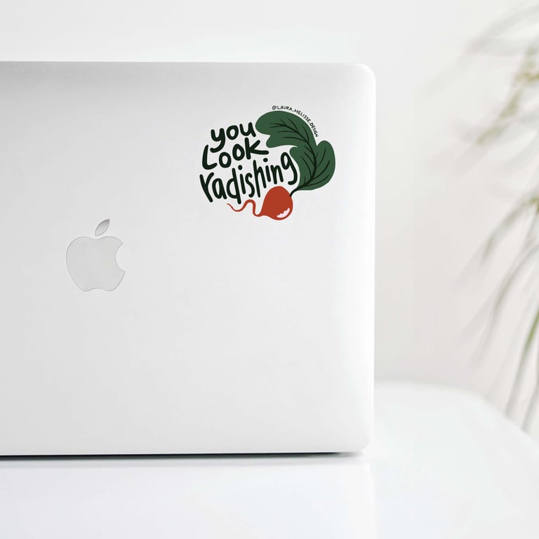 You Look Radishing Sticker Image 2