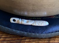 Image 2 of Pendant • Impermanence Skull & Corpse • 999 Pure Silver  