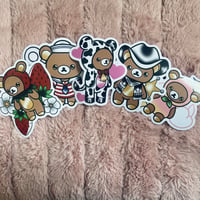  Rilakkuma sticker pack