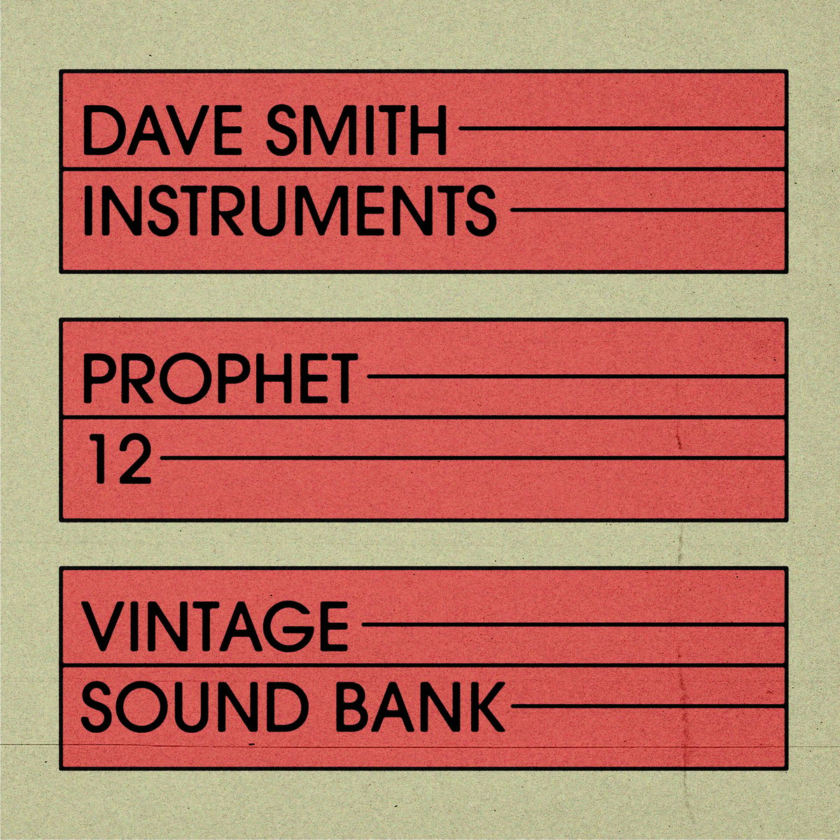 Image of DAVE SMITH INSTRUMENTS PROPHET-12 VINTAGE SOUND BANK