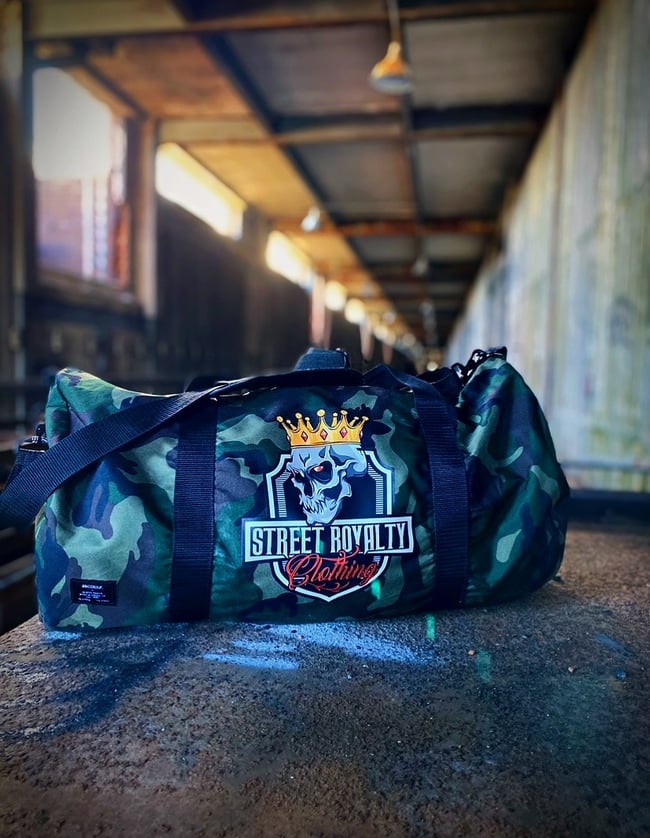 Street Royalty Camo Duffle Bag 