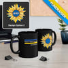 Ukraine "Peace Takes Courage" - 11oz Black Mug