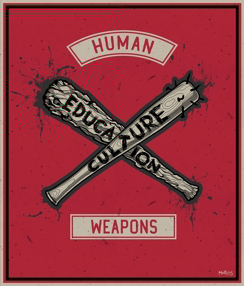 Image of Human Weapons poster by Mad Twins
