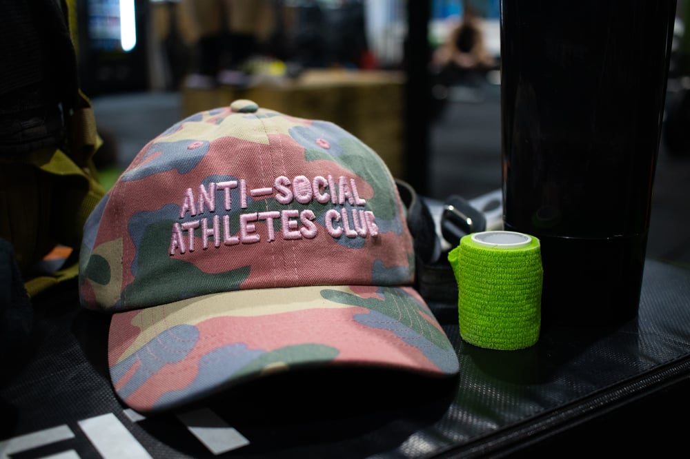 Image of Anti-Social Athletes Club - Pastel Camo Baseball Cap