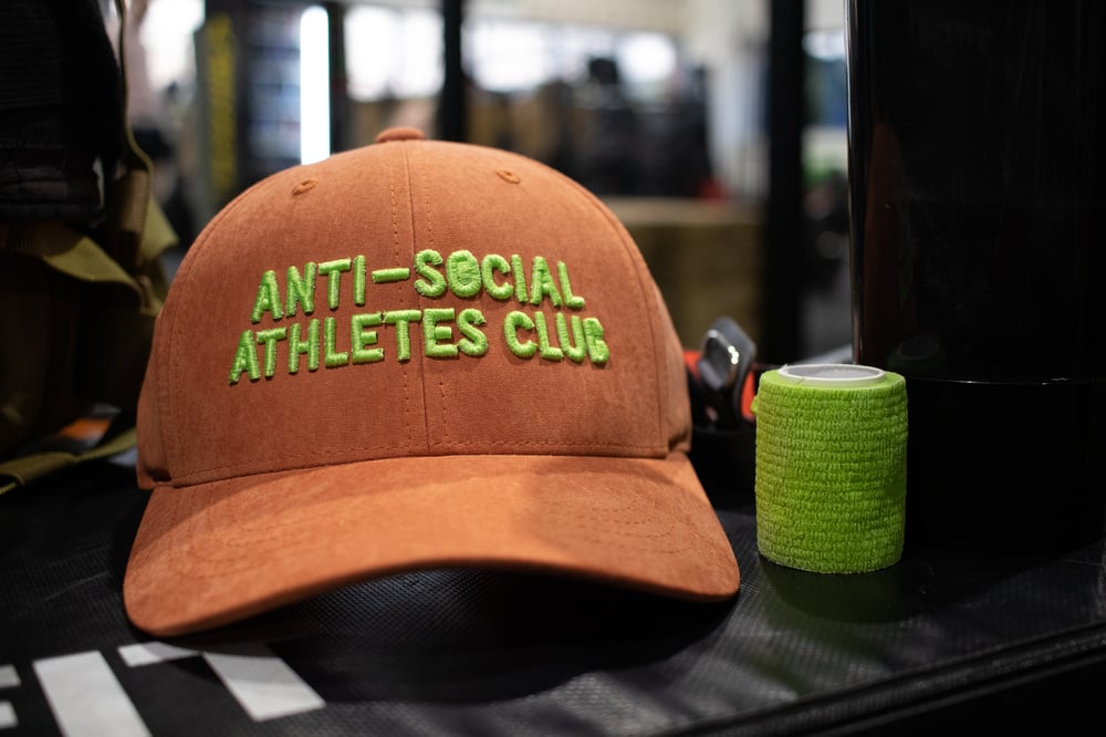 Image of Anti-Social Athletes club - Orange Peach Cap