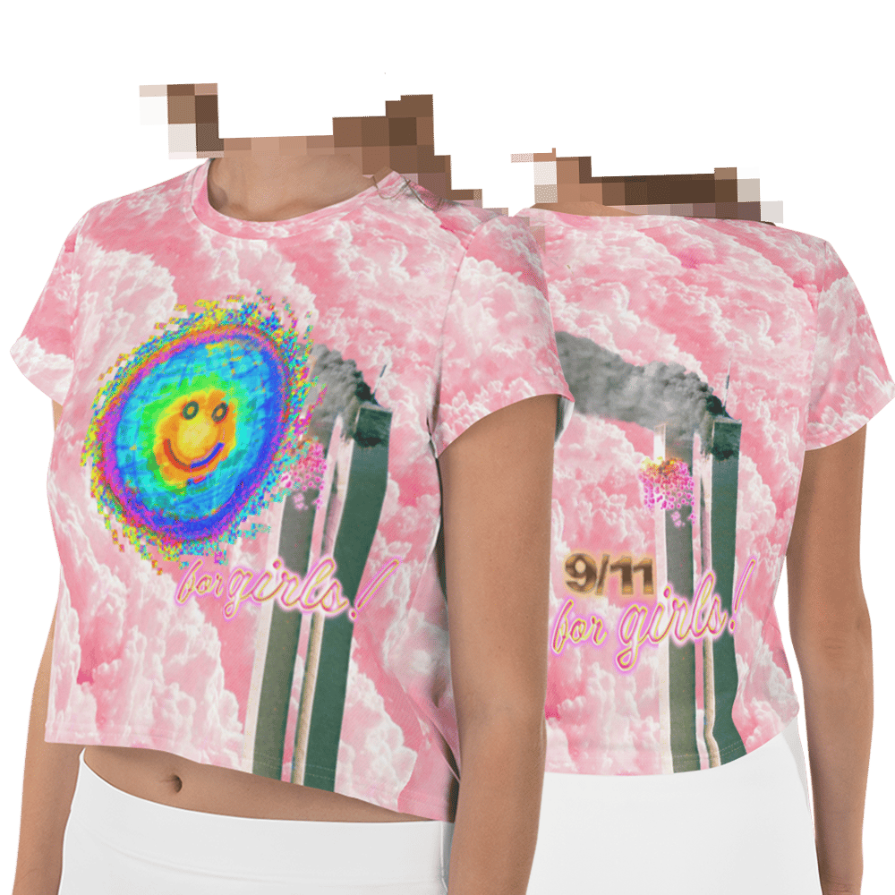 Image of 9/11 For Girls Crop Tee