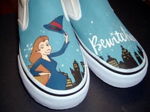 Image of Bewitched Custom Made Vans Shoes