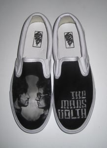 Image of The Mars Volta Custom Made Vans Shoes