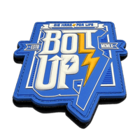 Image 2 of 3D Bolt Up - Die Hard For Life PVC Patch