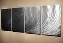 Rippling- Abstract Metal Wall Art Contemporary Modern Decor