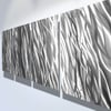 Silver Reef- Abstract Metal Wall Art Contemporary Modern Decor
