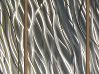 Image 3 of Silver Reef- Abstract Metal Wall Art Contemporary Modern Decor