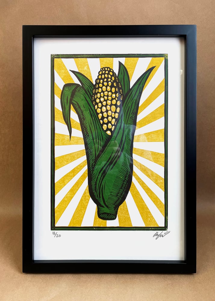 Image of CORN ON THE COB poster 