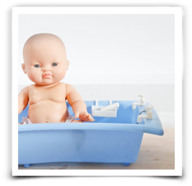 Le bain de bout'chou