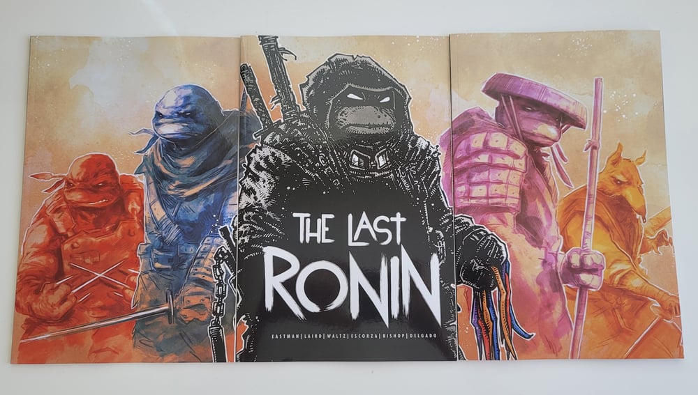 Last Ronin #1 SIGNED SDCC Special Edition Interconnecting set 